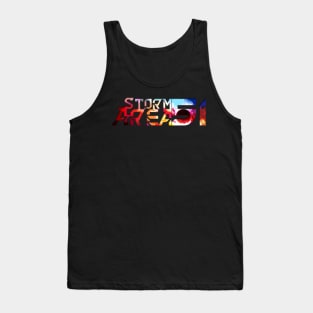 Storm Area 51Comic Tank Top